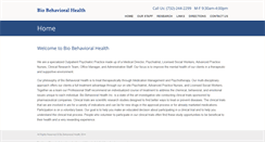 Desktop Screenshot of biobehavioralhealth.com