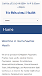 Mobile Screenshot of biobehavioralhealth.com